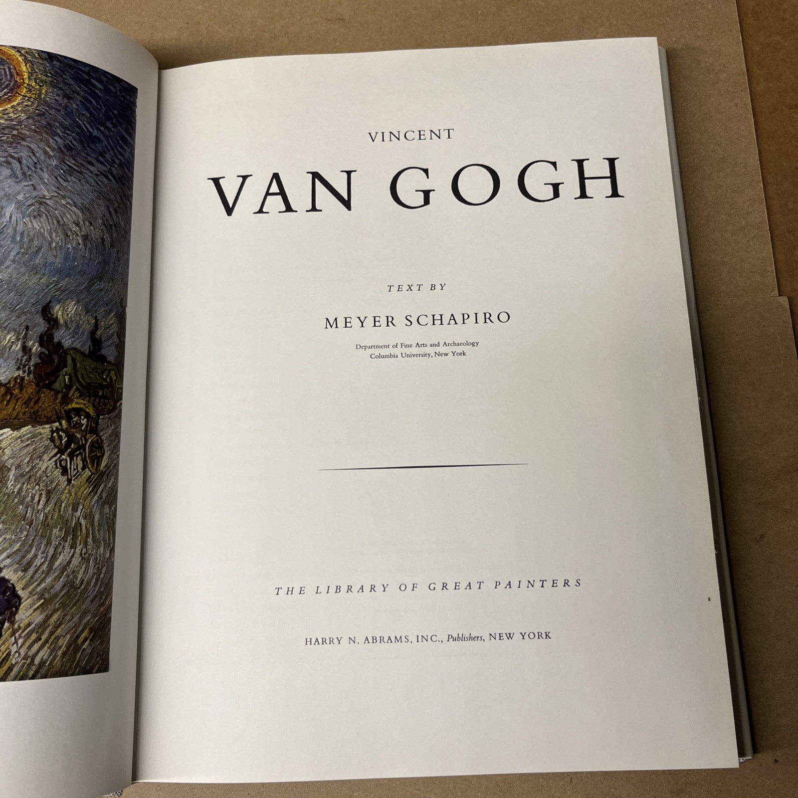 Vincent Van Gogh 69 Reproductions 1950 Meyer Schapiro Hardcover First Edition