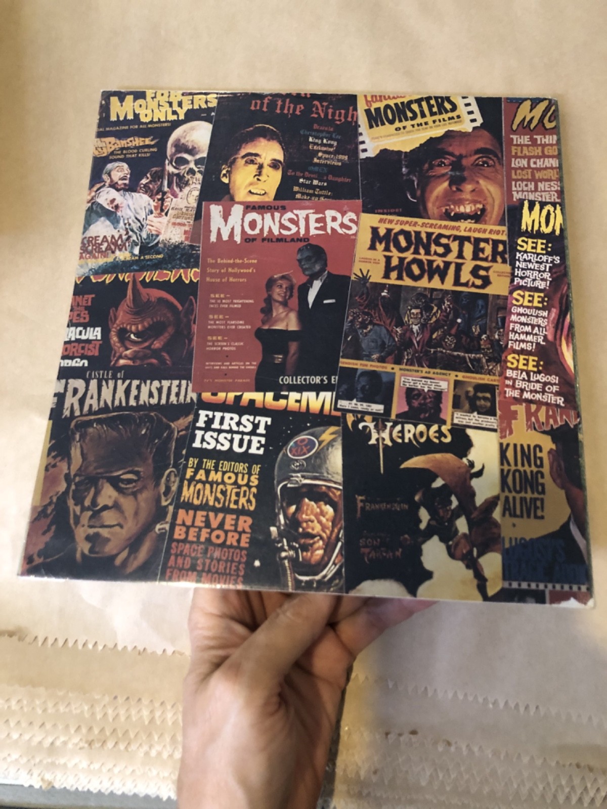 Vtg 1977 The Collectors Guide To Monster Magazines By Bob Michelucci Paperback