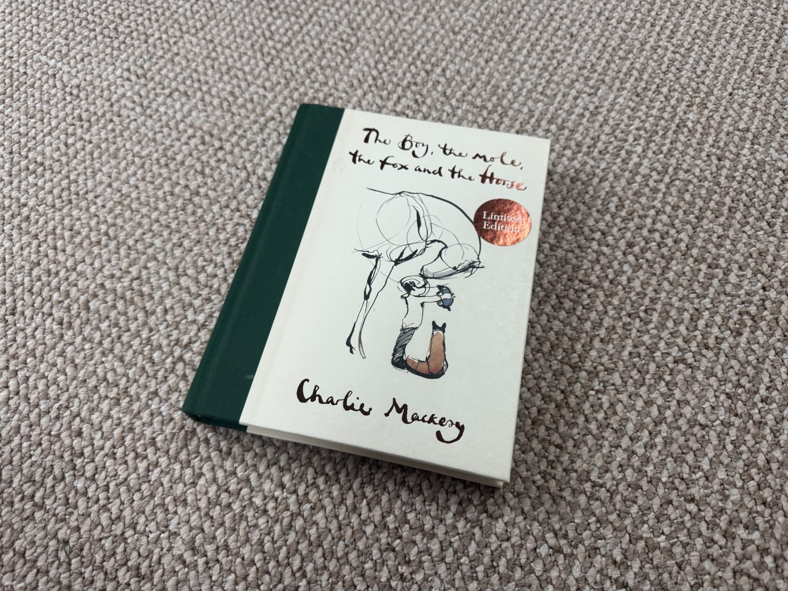 The Boy the Mole the Fox and the Horse Charlie Mackesy Limited Edition NEW
