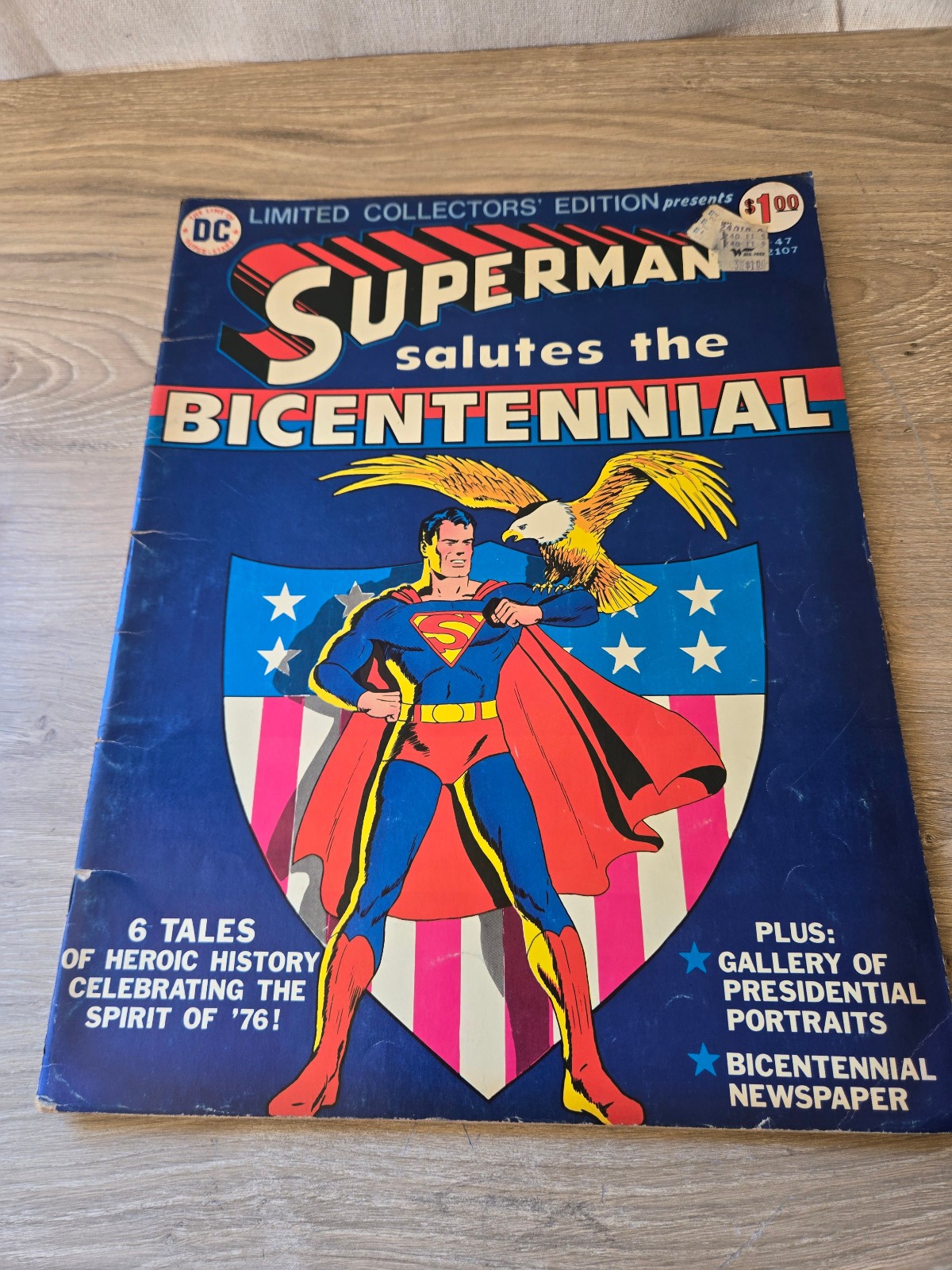 Limited Collectors‘ Edition SUPERMAN SALUTES THE BICENTENNIAL