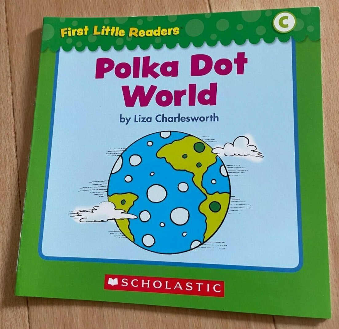 FIRST LITTLE READERS, LIZ CHARLESWORTH, POLKA DOT WORLD, 14 by 14CM