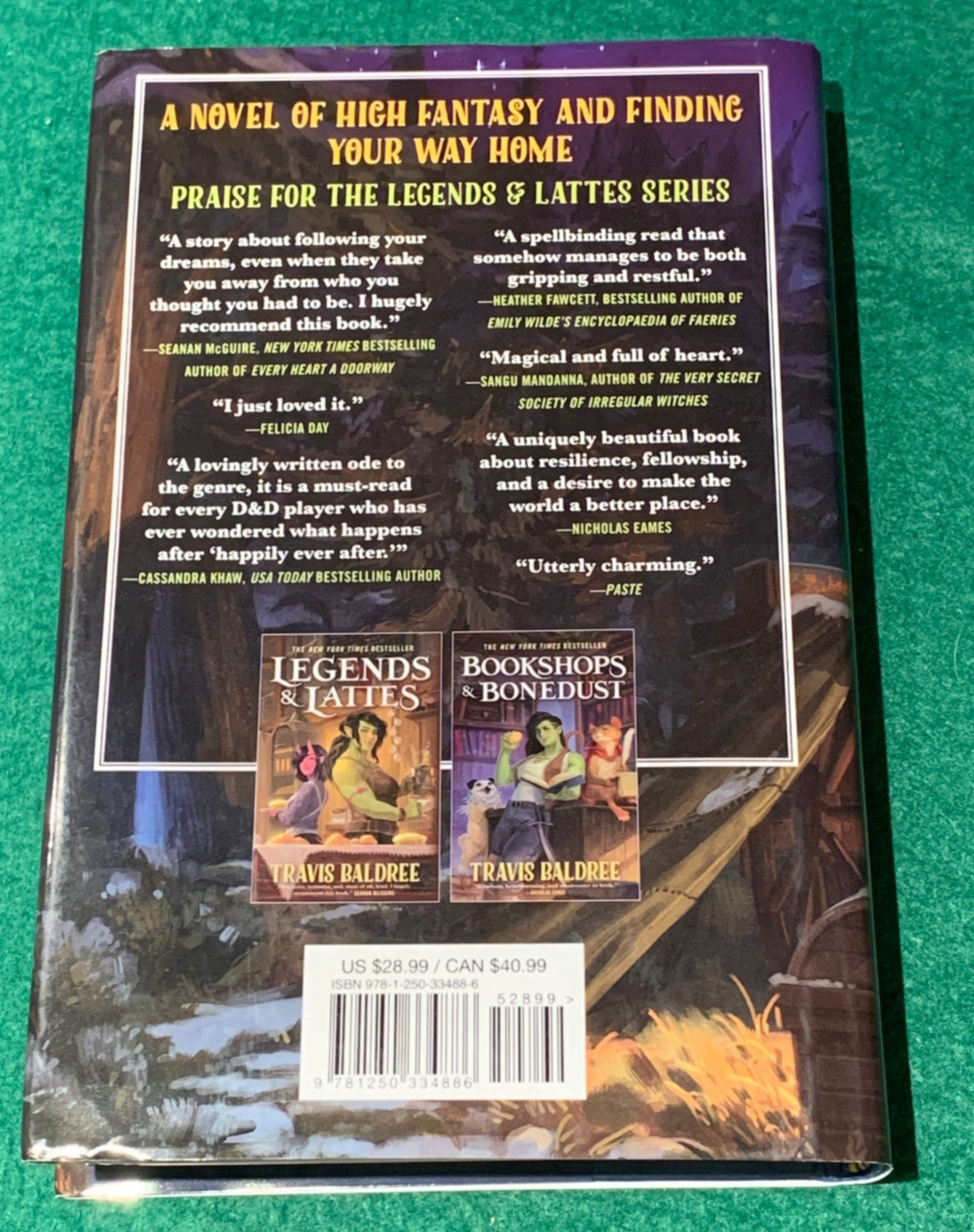 Brigands & Breadknives by Travis Baldree SIGNED 1st/1st HC DJ 2025