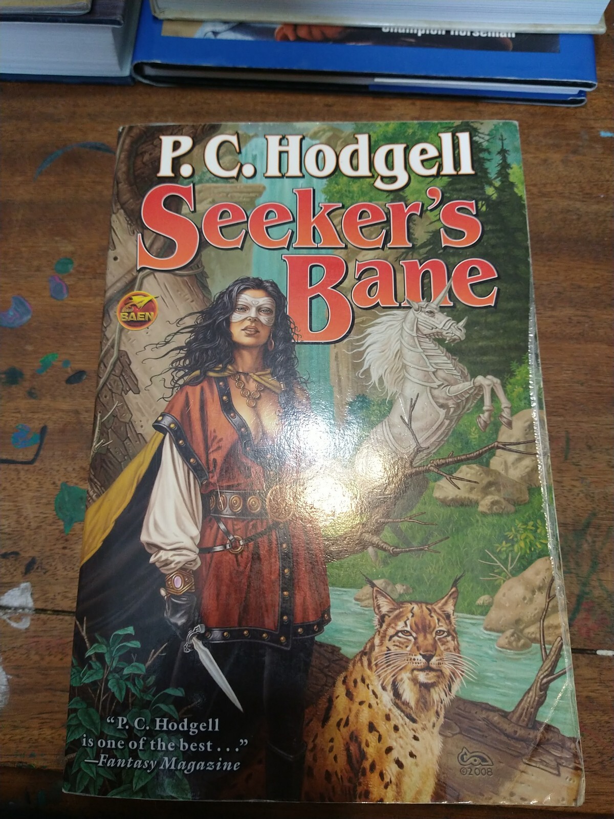 Seeker’s Bane by P.C. Hodgell, SC/Trade, 2009, Baen Fantasy