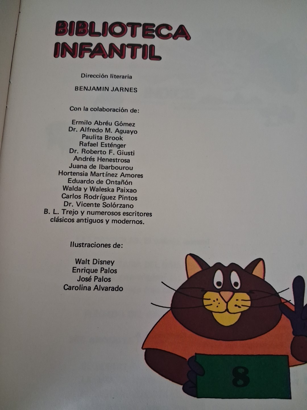 WALT DISNEY El Libro De Oro Biblioteca infantil lote de 5 VTG HC Bruguera