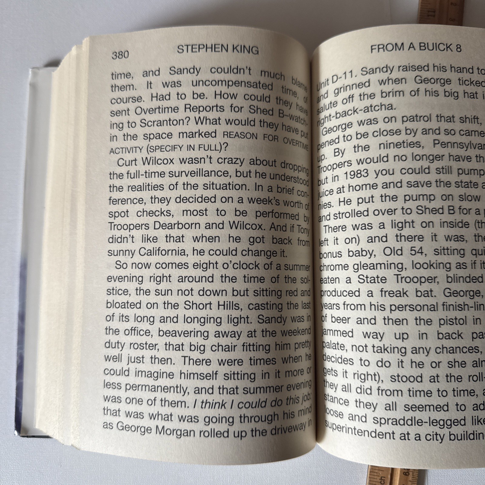 From A Buick 8 by Stephen King – First Edition w/ Facsimile Signed Poster HC/DJ