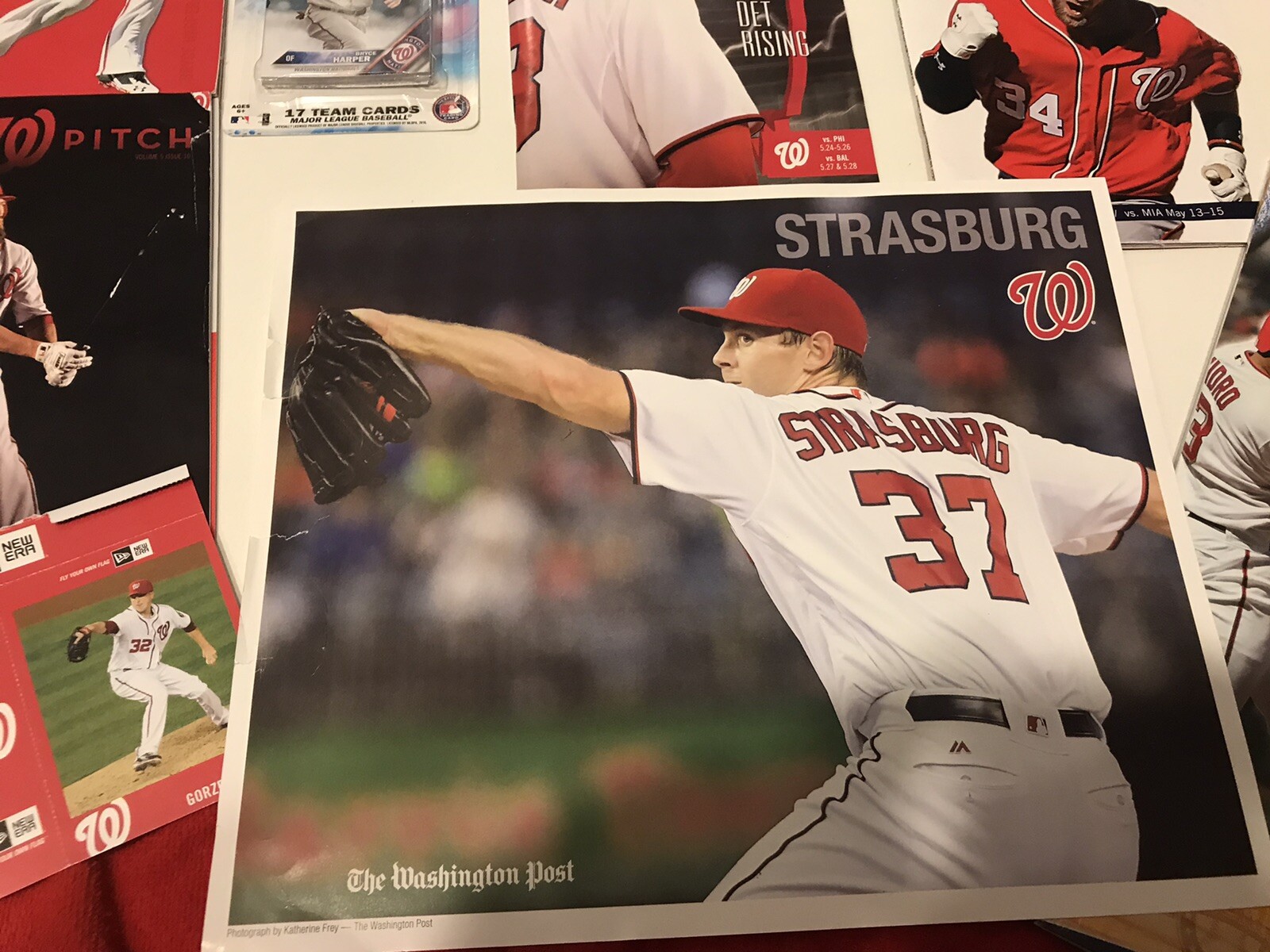 Washington Nationals Rally Towels And Miscellaneous Memorabilia Jayson Werth