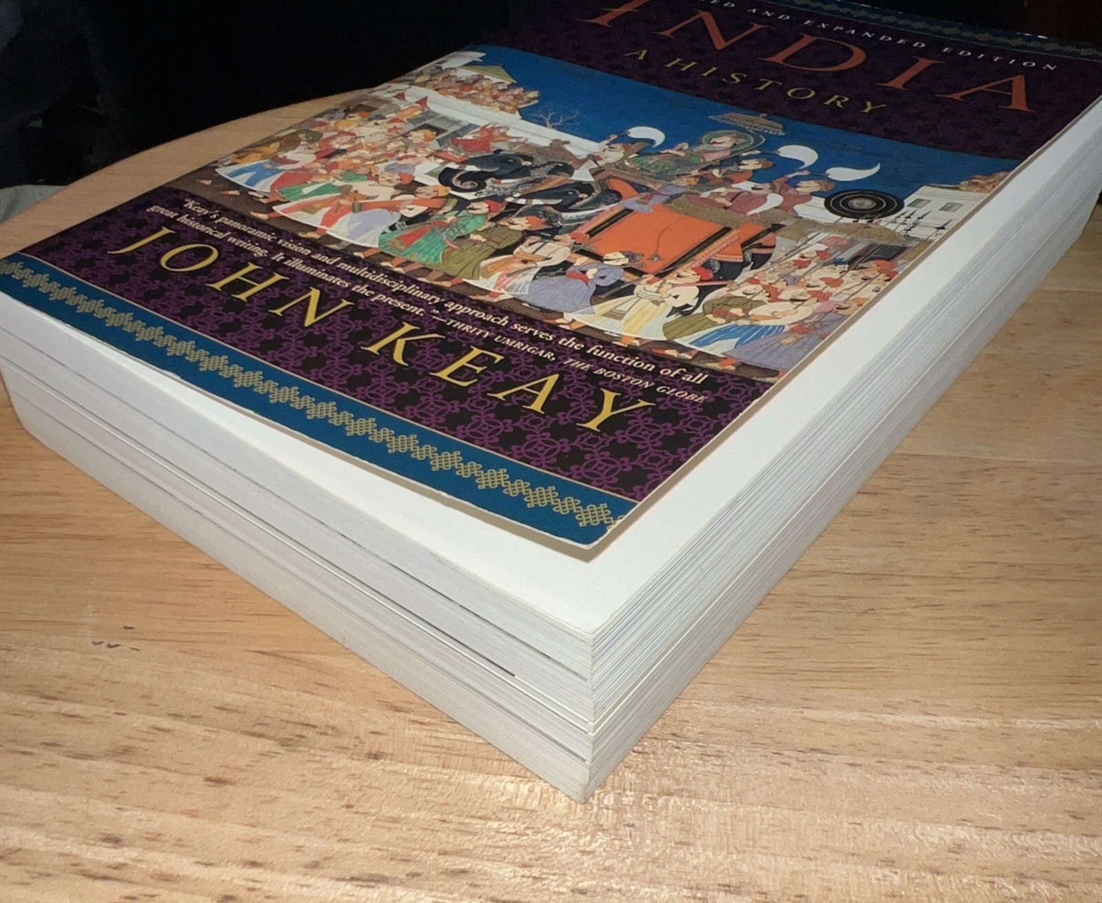 India : A History Revised and Expanded by John Keay (2011, Paperback, Used, B3)