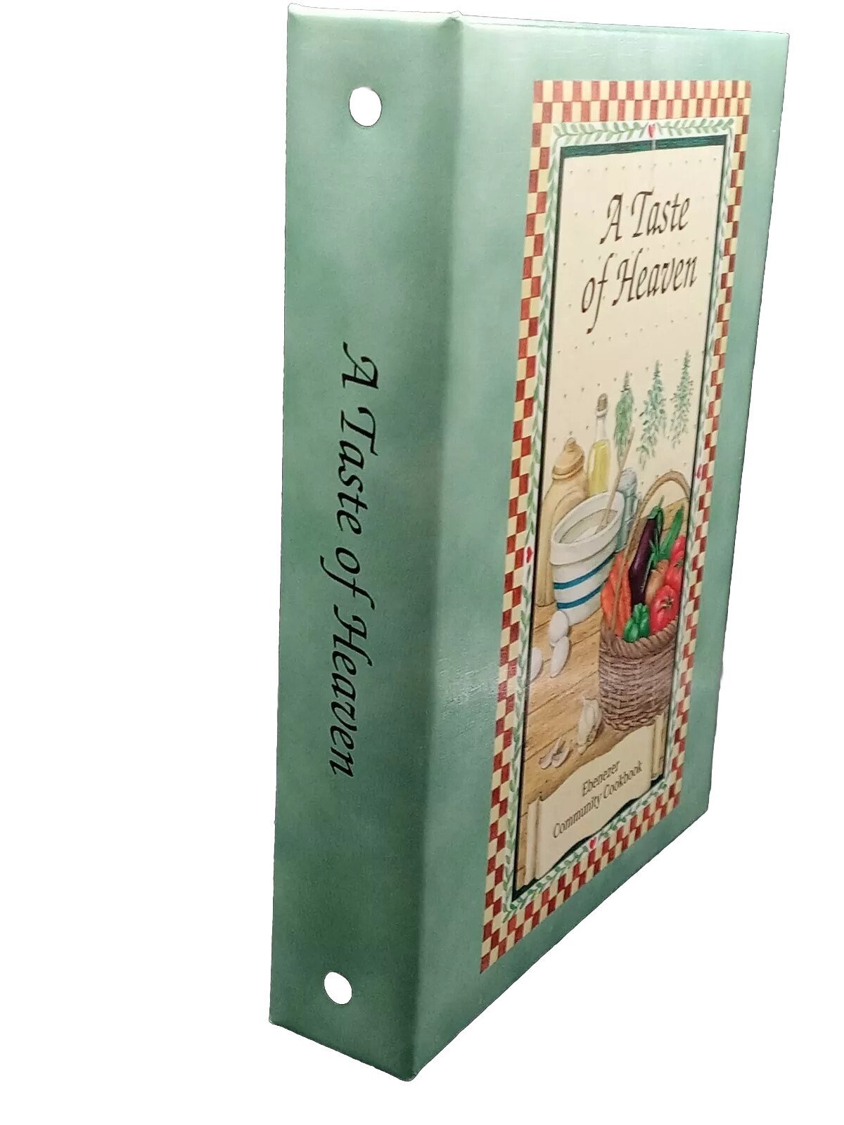 A TASTE OF HEAVEN COOKBOOK EBENEZER COMMUNITY COOKBOOK PUBLISHED 2002 177 PAGES