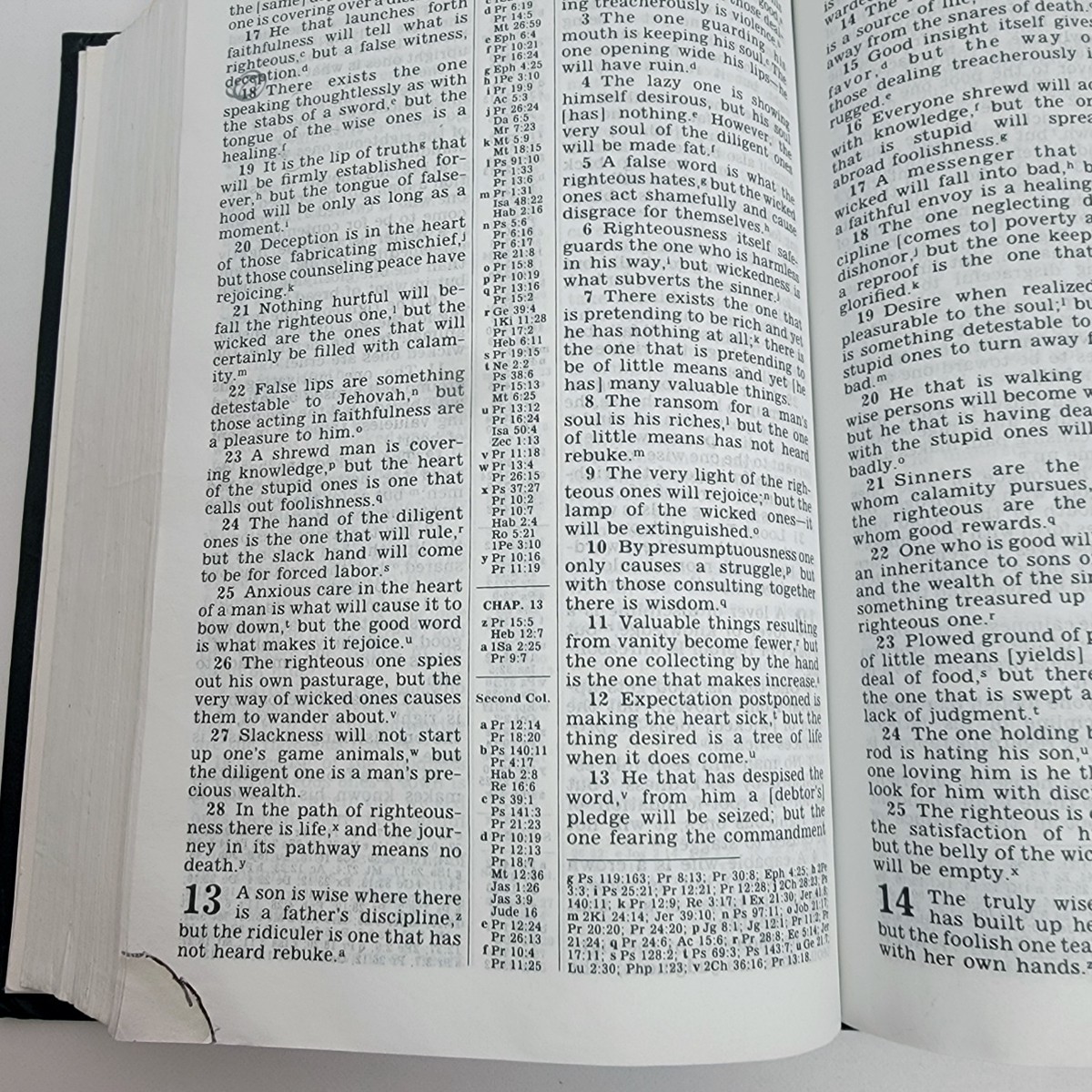 New World Translation of Holy Scriptures 1984 Watchtower Bible & Tract Society