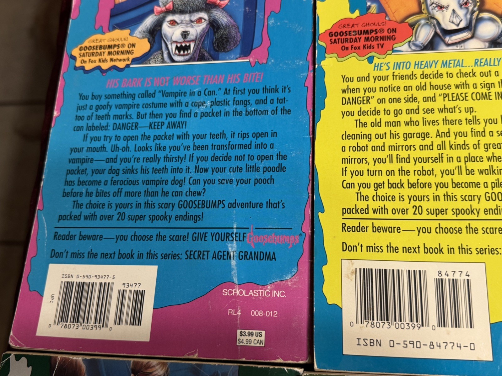 R.L. STINE GOOSEBUMPS LOT 17 BOOKS USED PRE OWNED PRE LOVED (READ DESCRIPTION) !