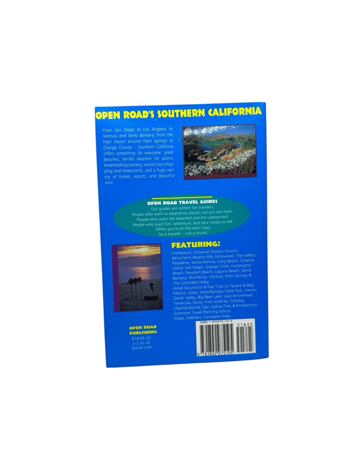 Southern California Guide by Elizabeth Borsting Paperback 1999