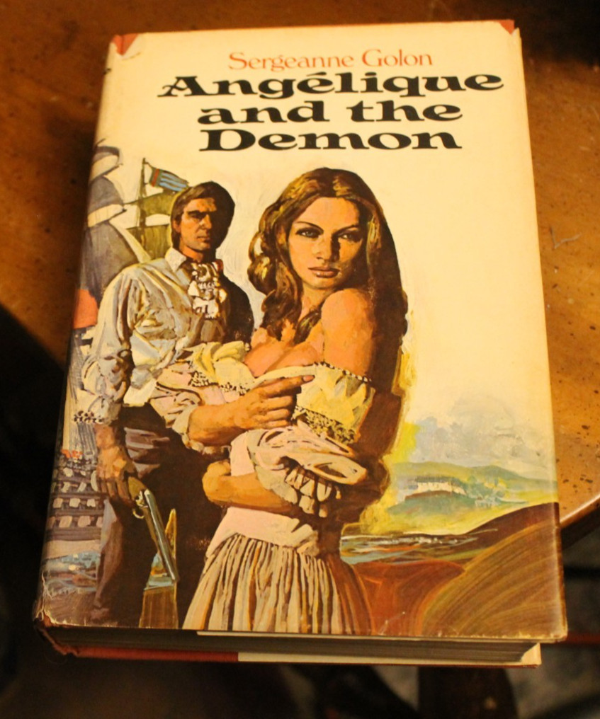 Angelique and the Demon ~ Sergeanne Golon ~ 1973 Putnam HCDJ 1US (English)
