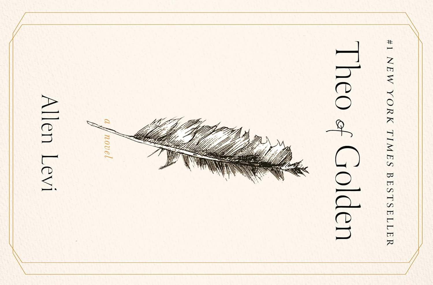 Theo of Golden by Allen Levi Paperback Fiction Novel English Book 2025 NYT Bests
