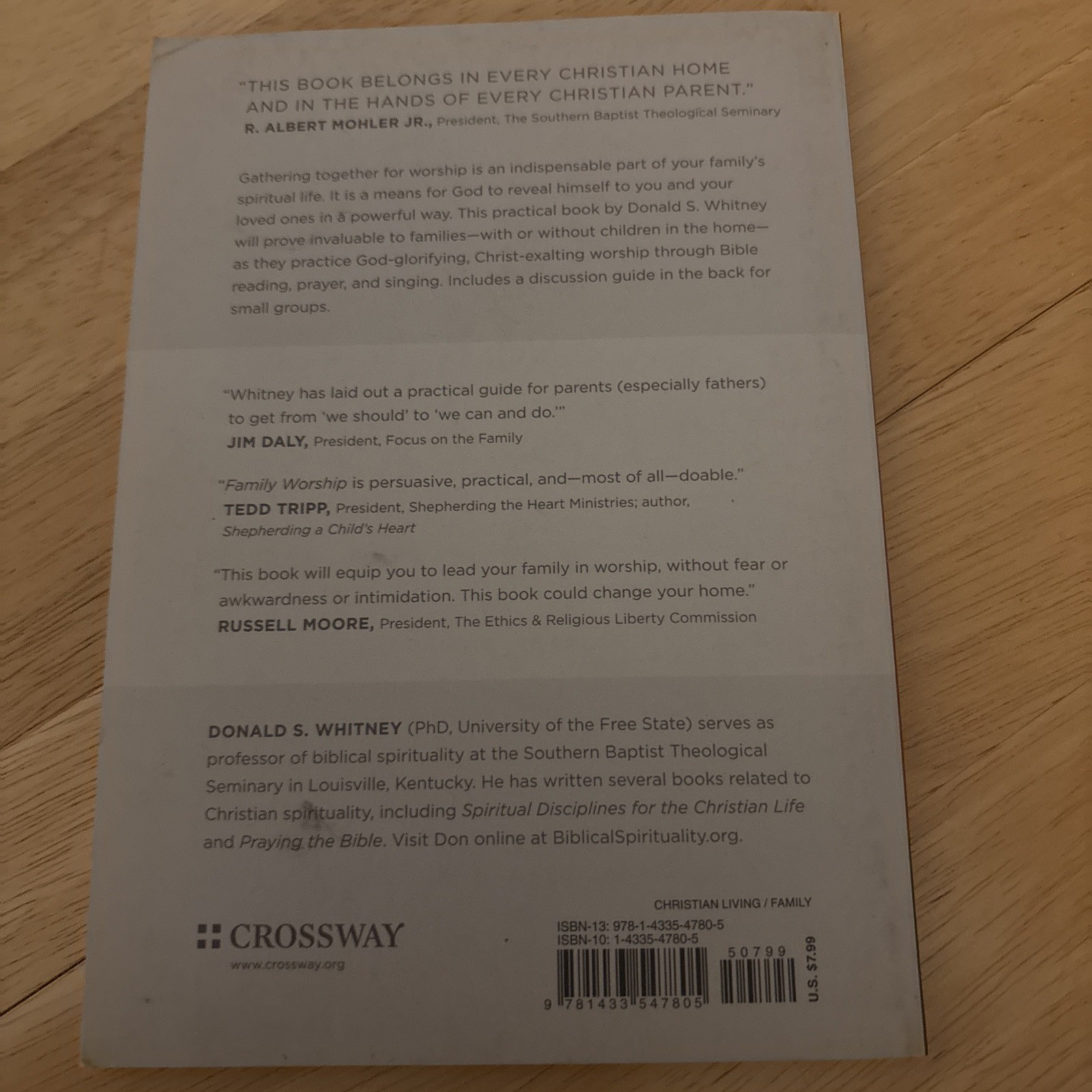 Family Worship by Donald S. Whitney (2016, Trade Paperback)
