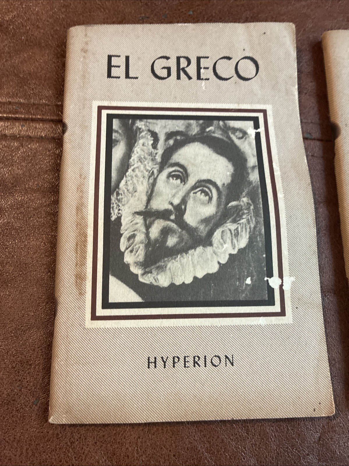 Vintage Art Books – Lot of 2 – El Greco & Rembrandt-Hyperion-1941