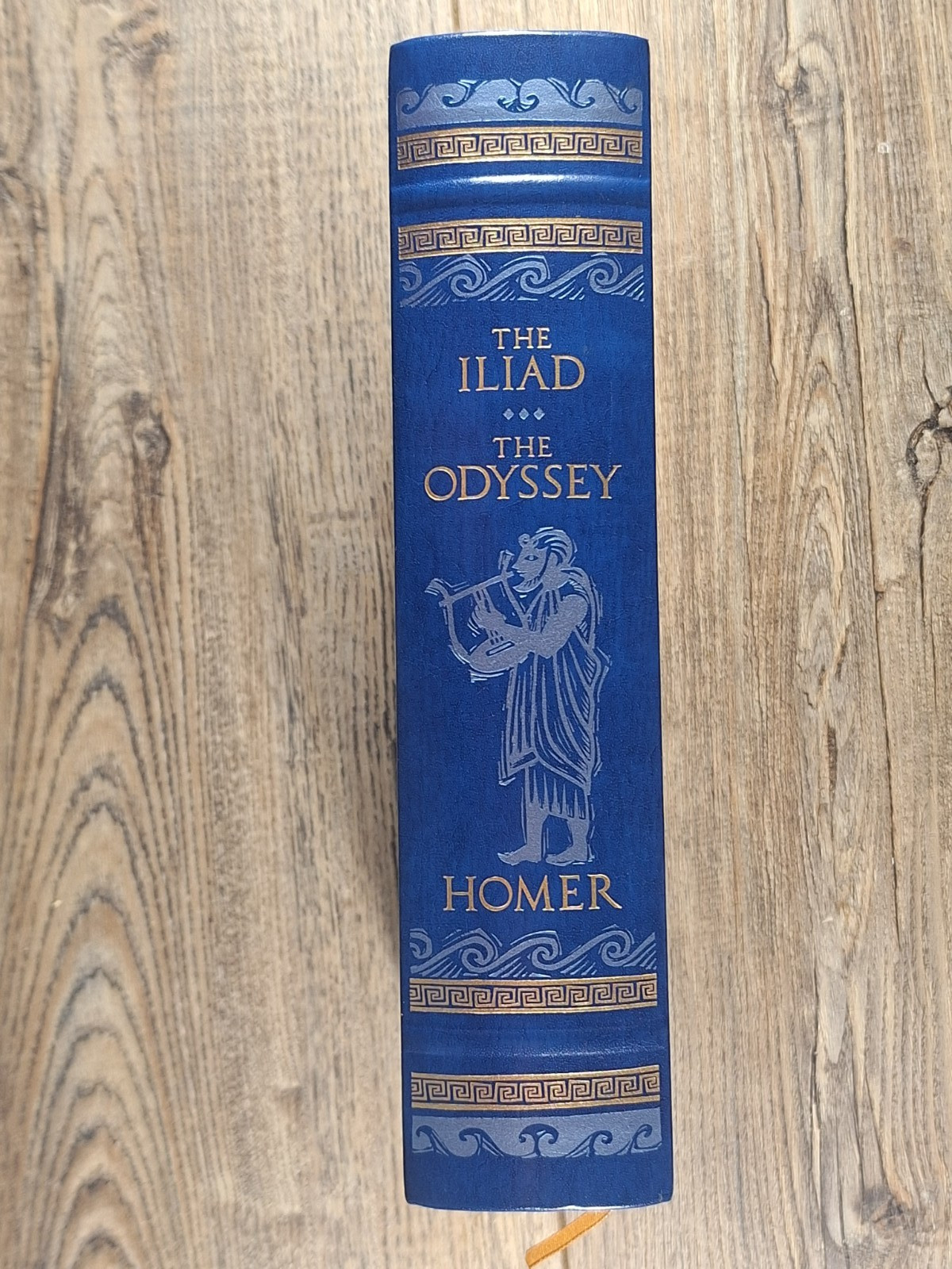 The Iliad and the Odyssey by Homer – Barnes and Noble Bonded Leather 2008 HC 1st