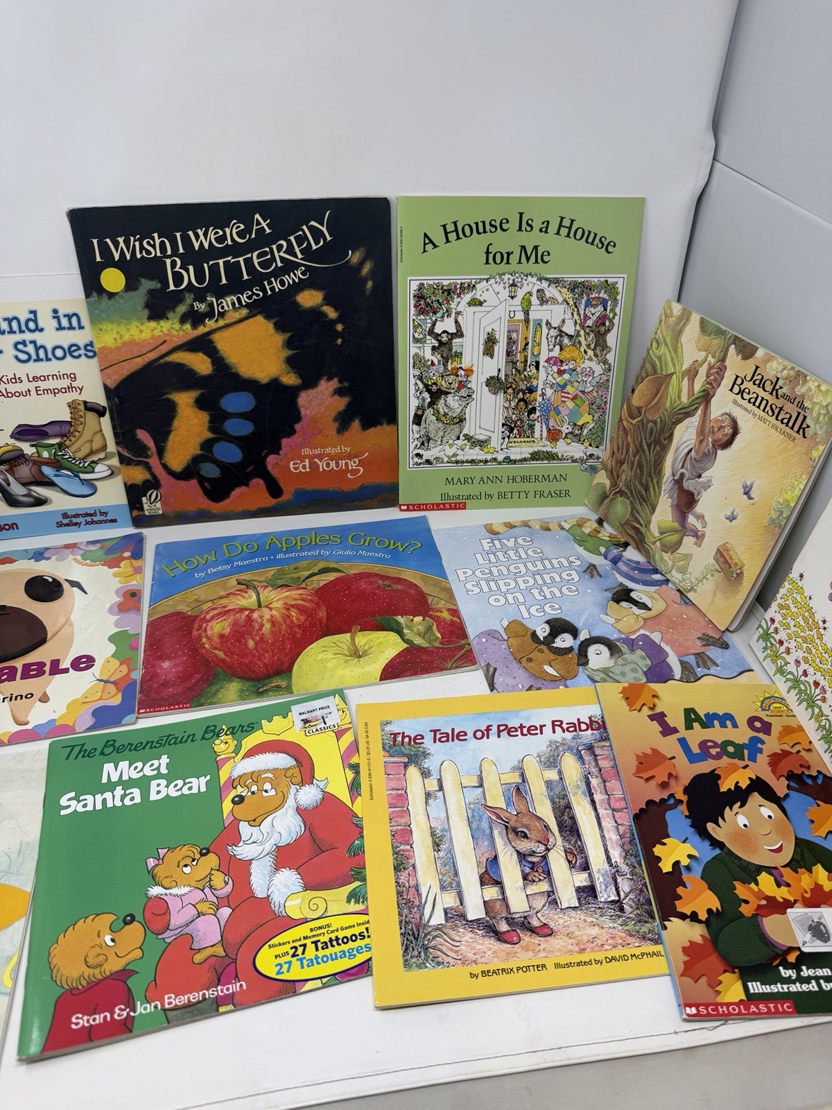 Children’s Scholastic Picture Books Kids Paperback Storybook Storytime Lot of 12