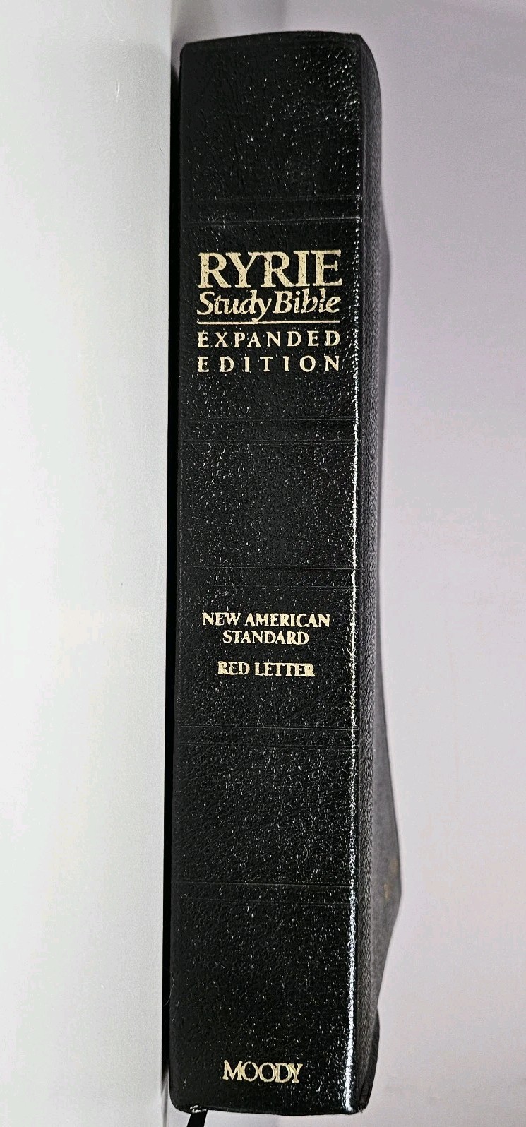 Ryrie Study Bible Expanded Edition New American Standard Bible Red Letter Moody