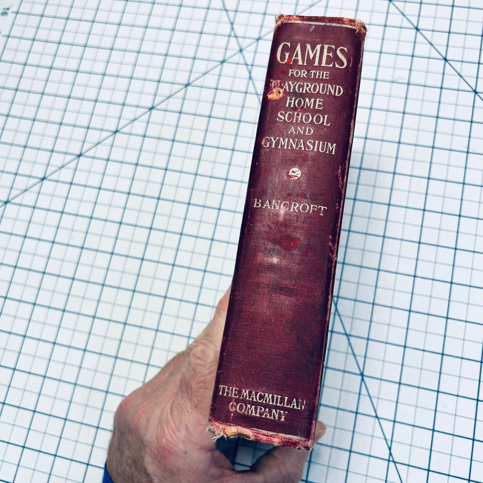 Games for the Playground Home School Gymnasium Jessie H Bancroft 1915 McCurdy VT