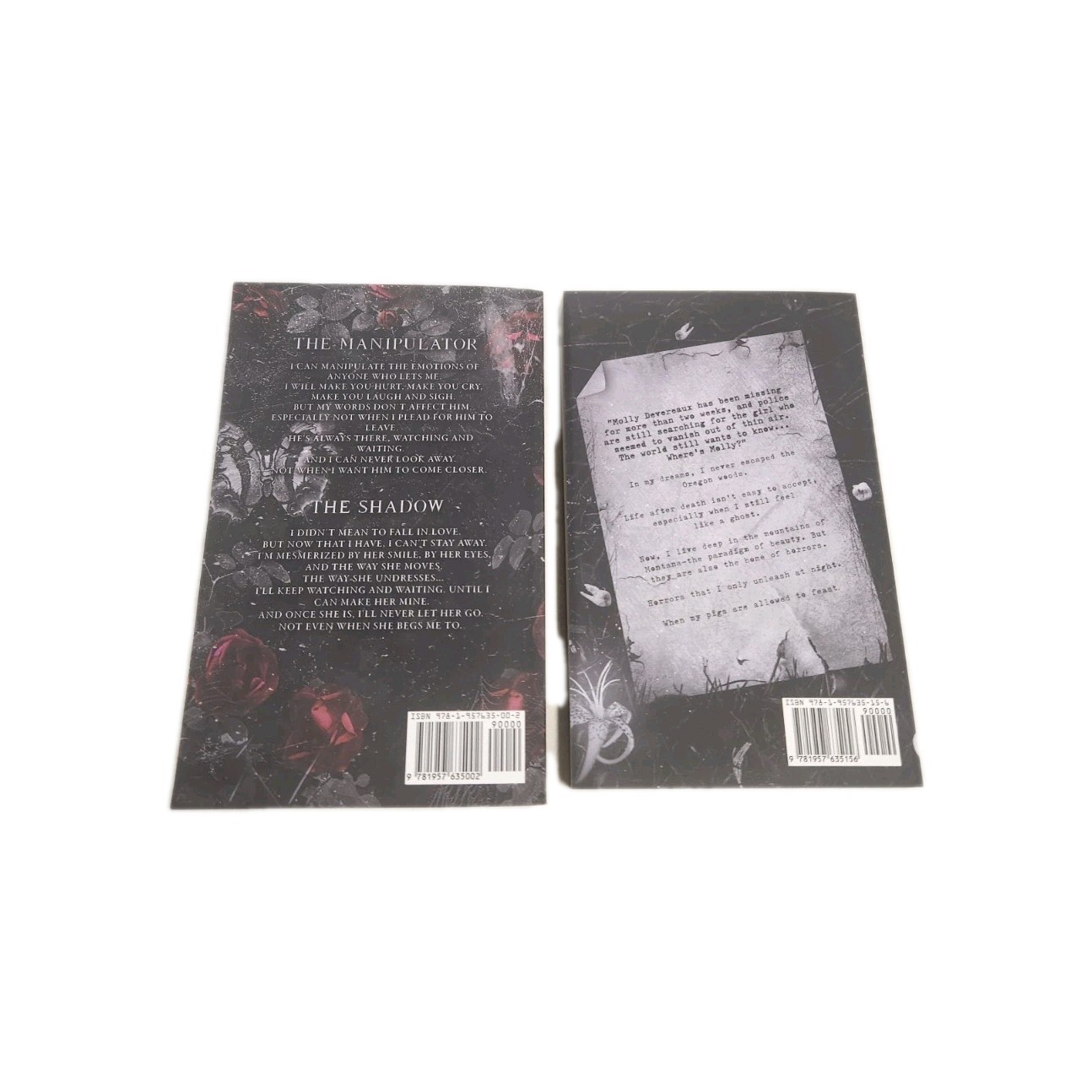2 Dark Romance Trade Paper Books Haunting Adeline/Where’s Molly/H.D. Carlton