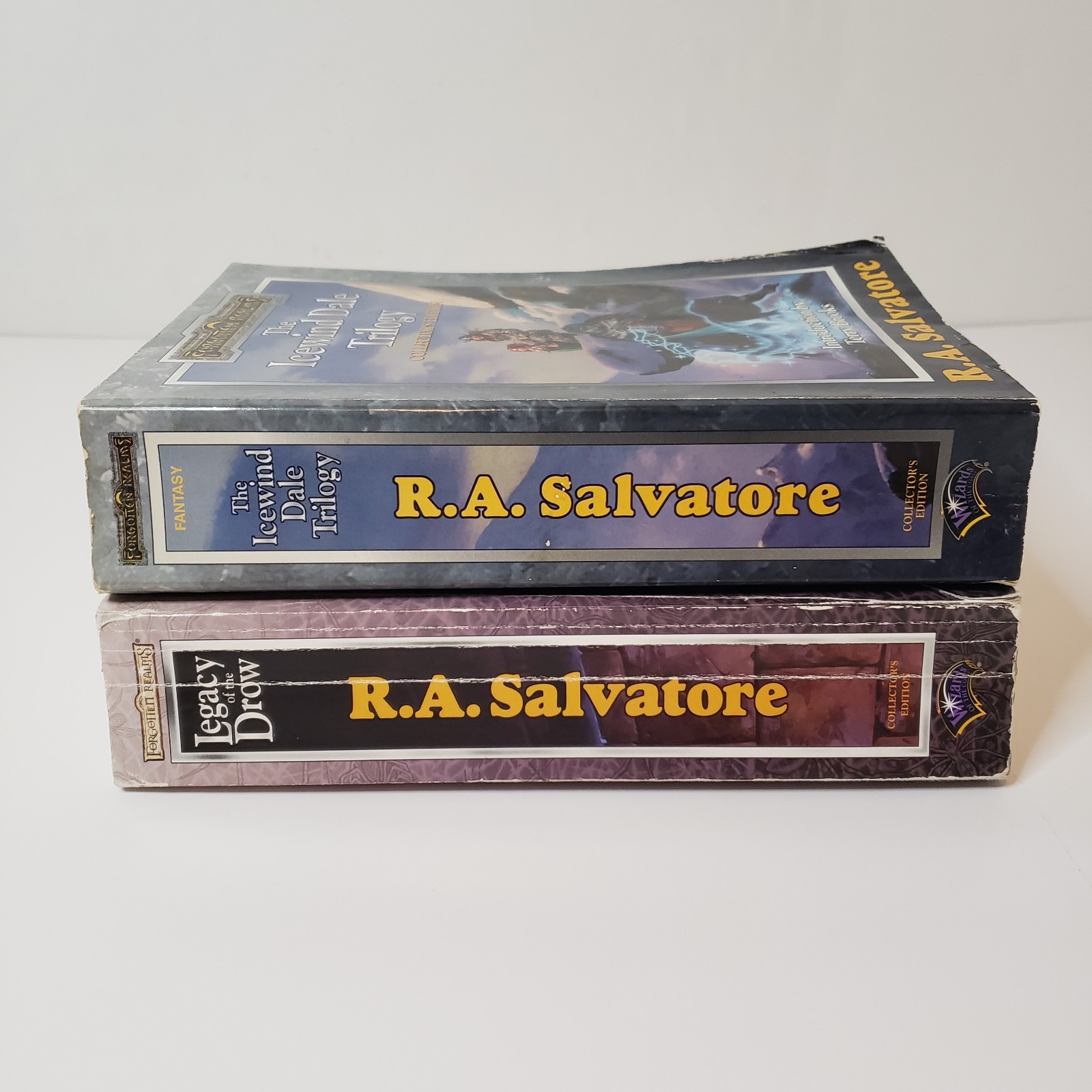 Forgotten Realms Collector’s Ed PB Book Lot R.A. Salvatore Icewind Dale Drow