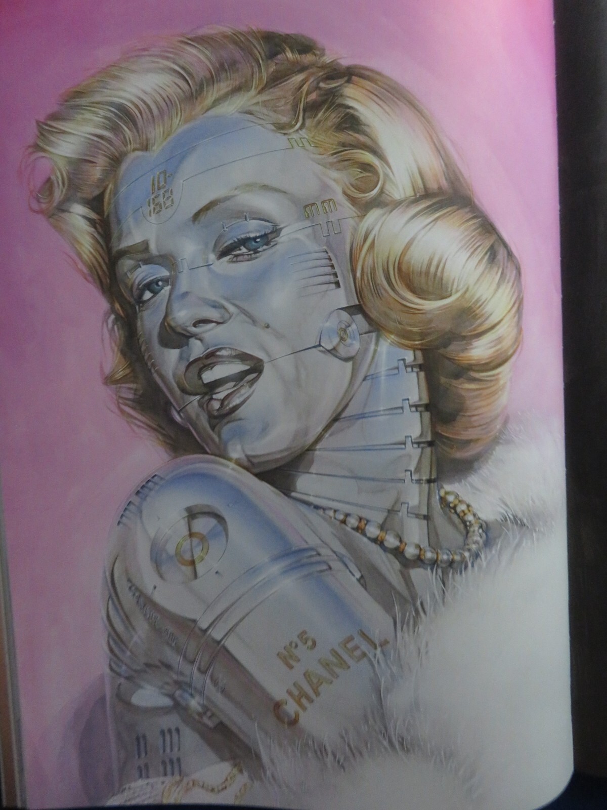 SORAYAMA THE GYNOIDS LUVTRONIX METALLIC HARDCOVER SIGNED TREVILLE 2023