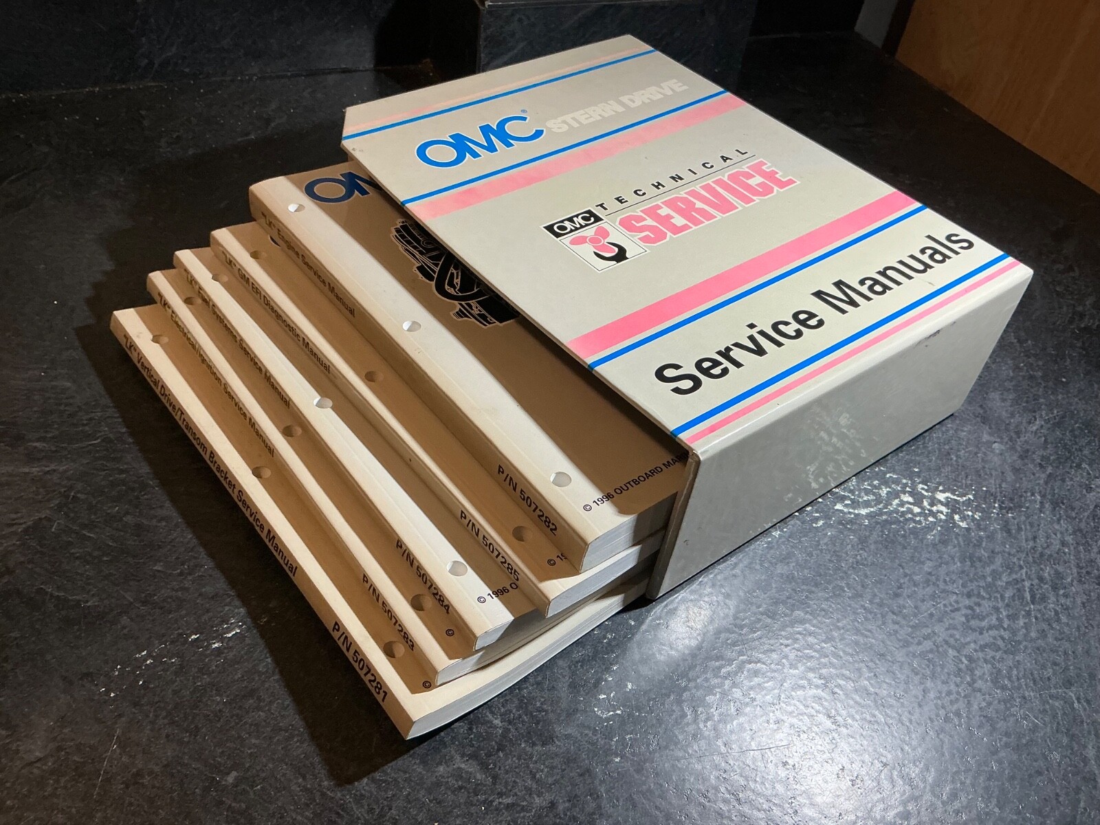 1997 OMC LK Sterndrive Models Service Manuals Volvo SX DP 3.0, 4.3, 5.7, 7.4L