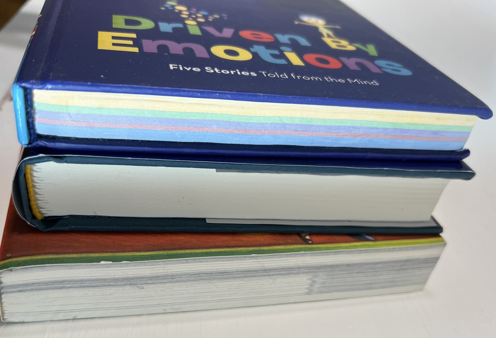 Disney Hyperion Various Hardcover Paperback Books Lot of 3 Inside Out Books