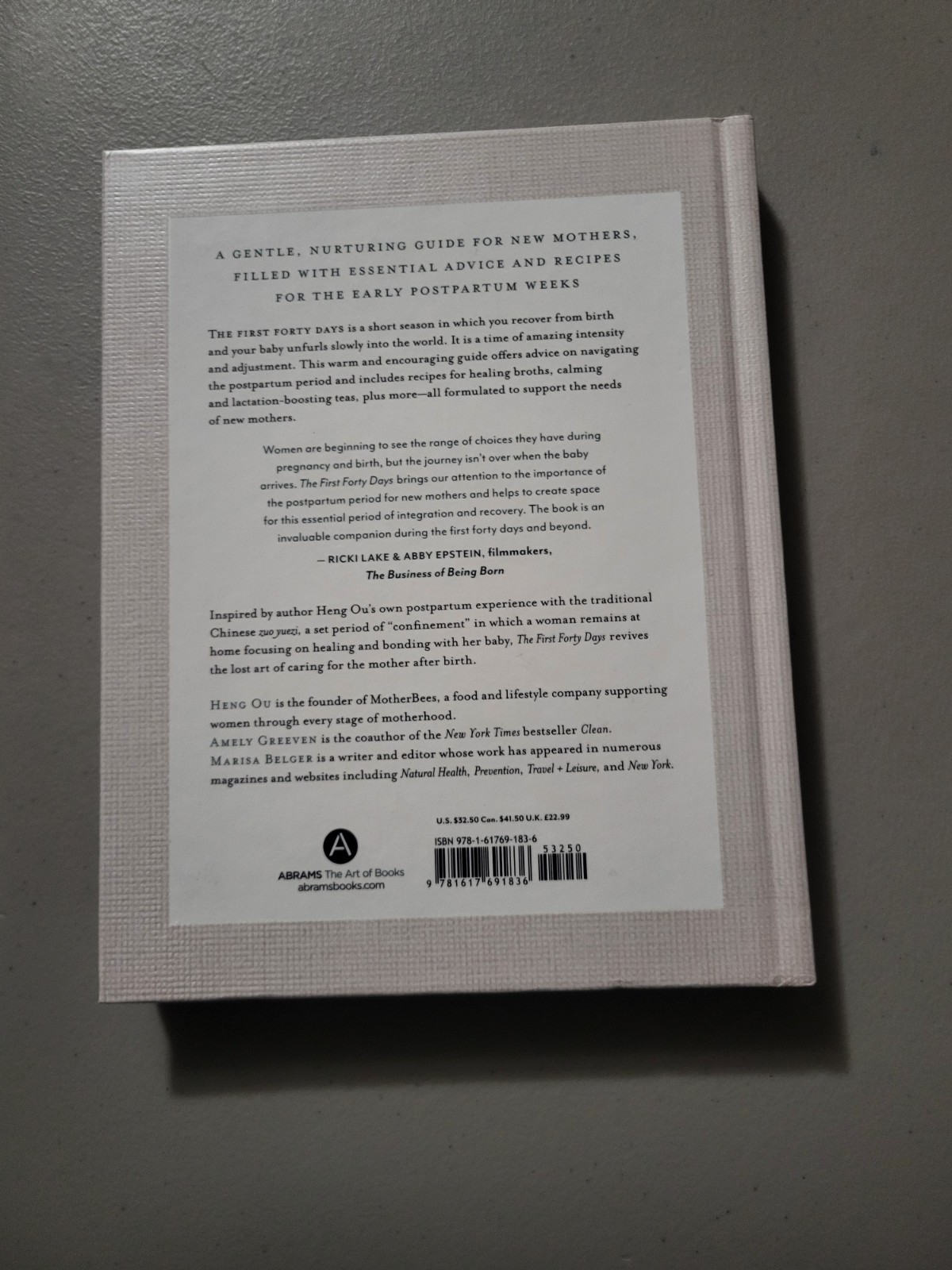 First Forty Days : The Essential Art of Nourishing the New Mother by Amely…