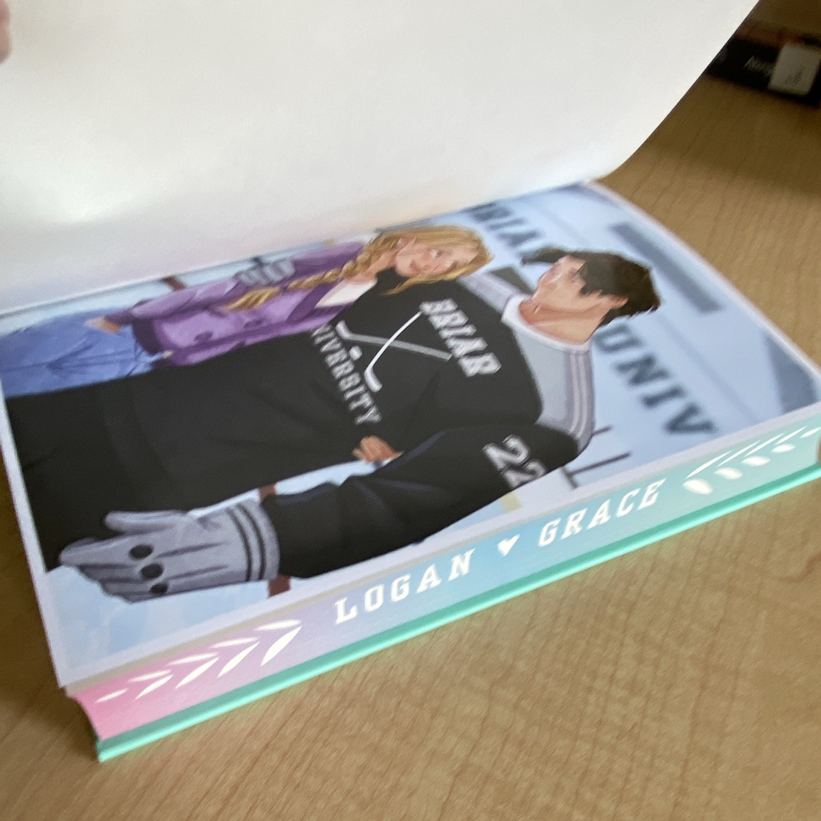 The Mistake (Off-Campus) by Elle Kennedy, Bloom Books, YA Romance Novel, HC