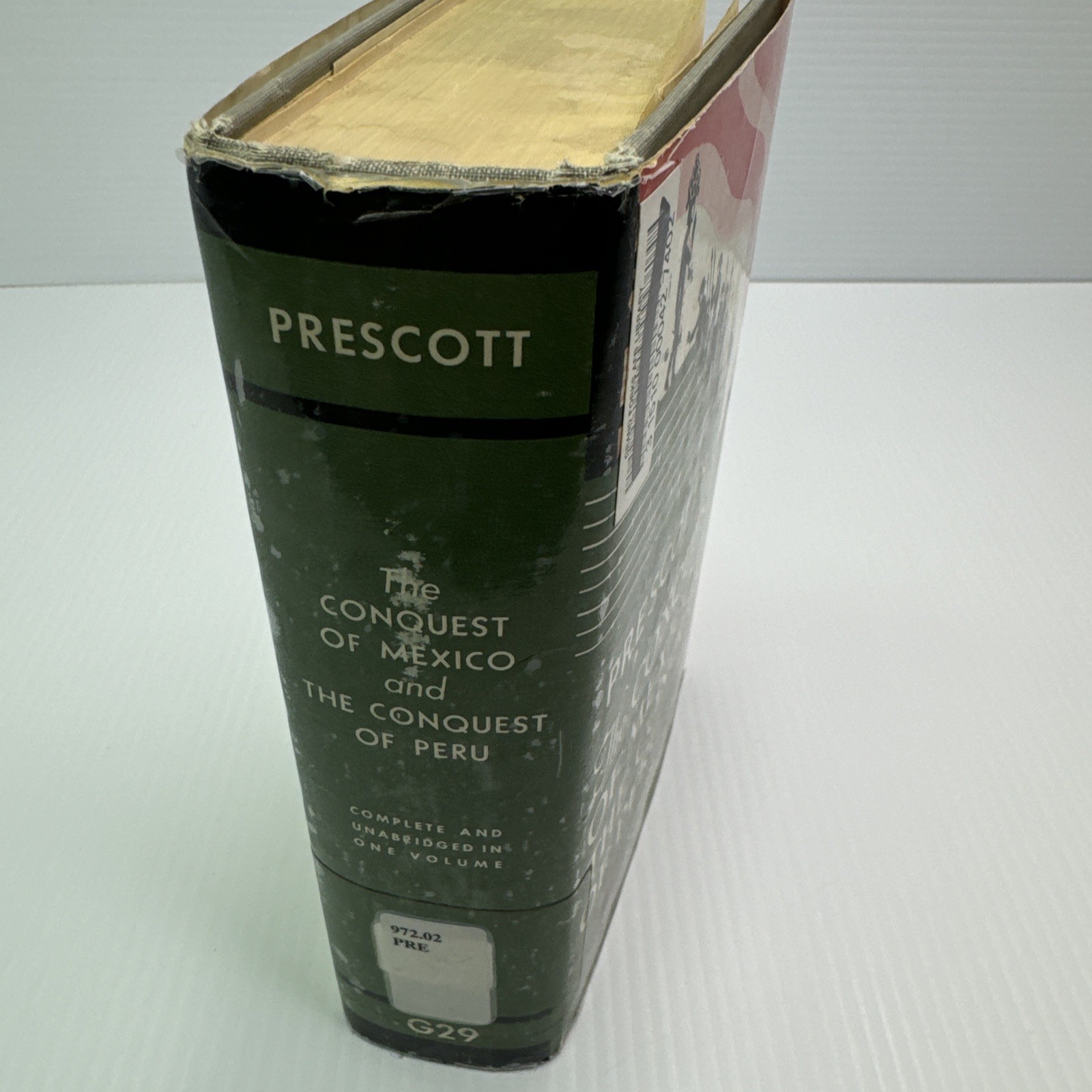 History of the Conquest of Mexico & Peru William H. Prescott HC Modern Library