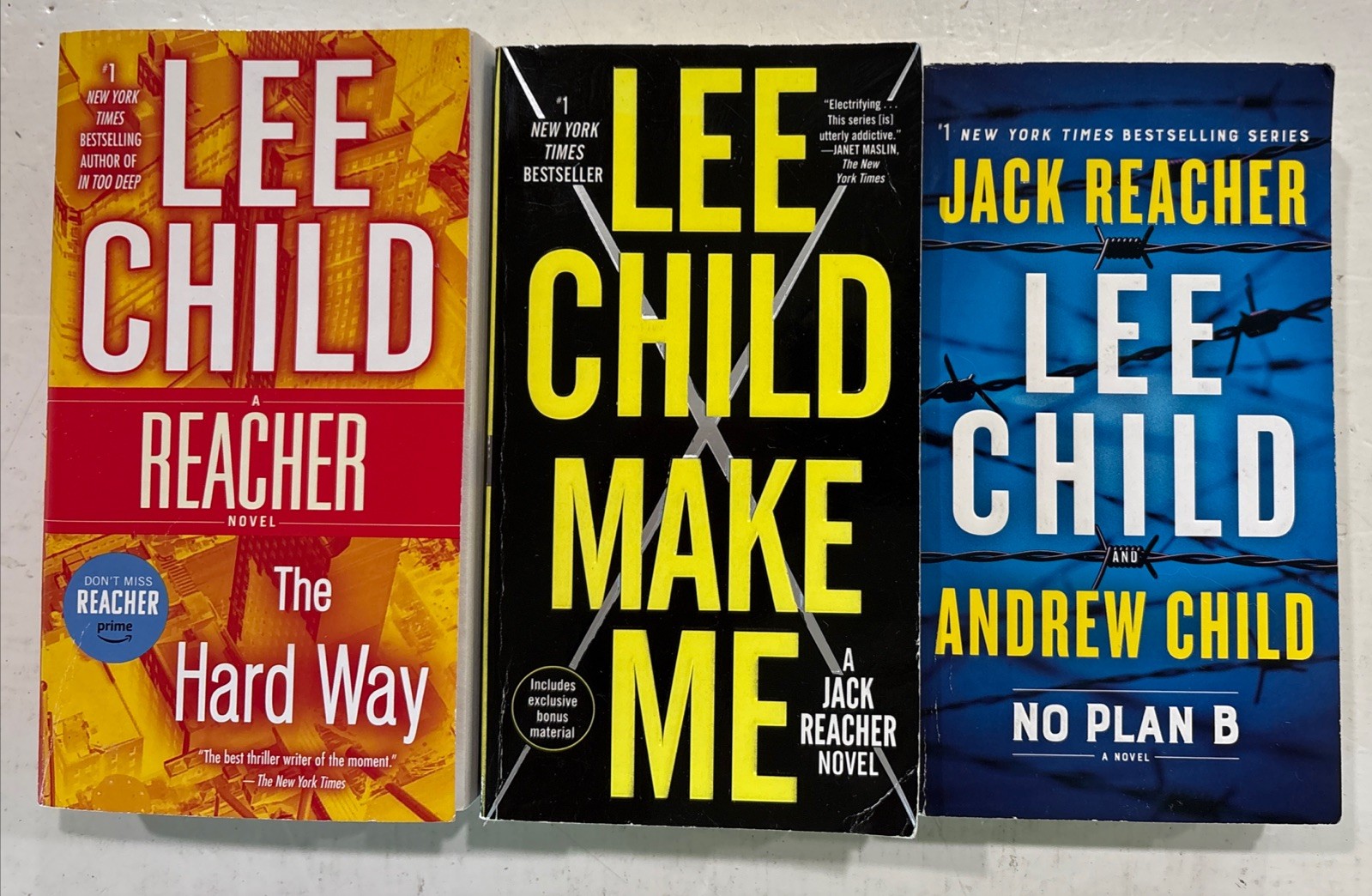 Complete JACK REACHER Series By LEE CHILD Books 1-30 Paperback Lot Set Prime TV