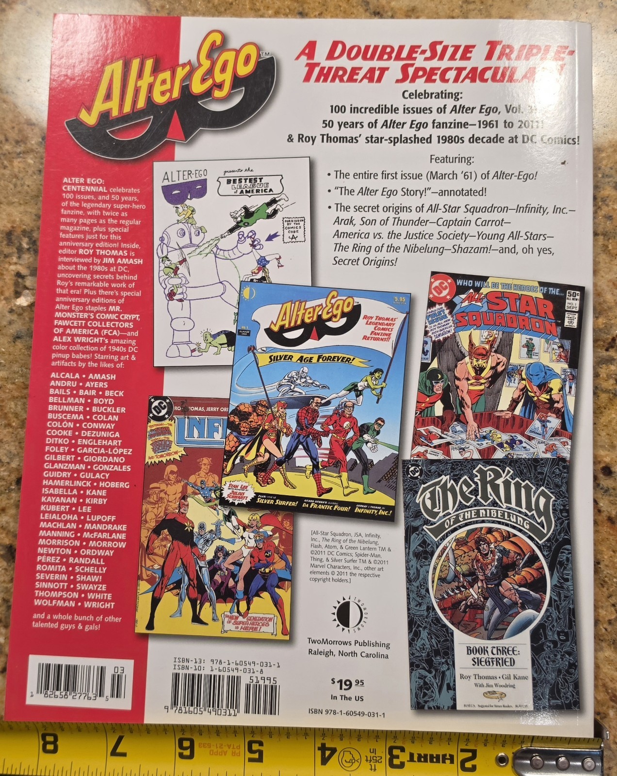 Alter Ego: Centennial, Thomas, Roy Thomas, Jim Amash,