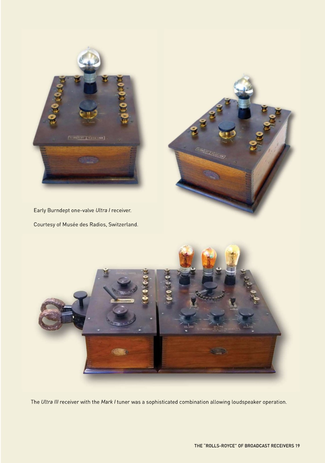 Early vintage radio: Burnham and the Burndept Wireless Companies 1922-1928