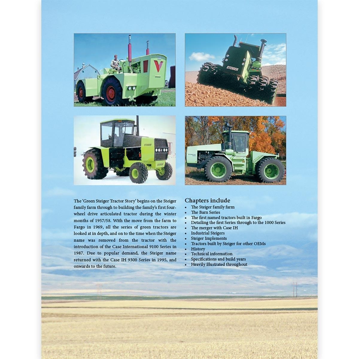 The Green Steiger Tractor Story 206 Page Book by Peter D. Simpson 9798350710588