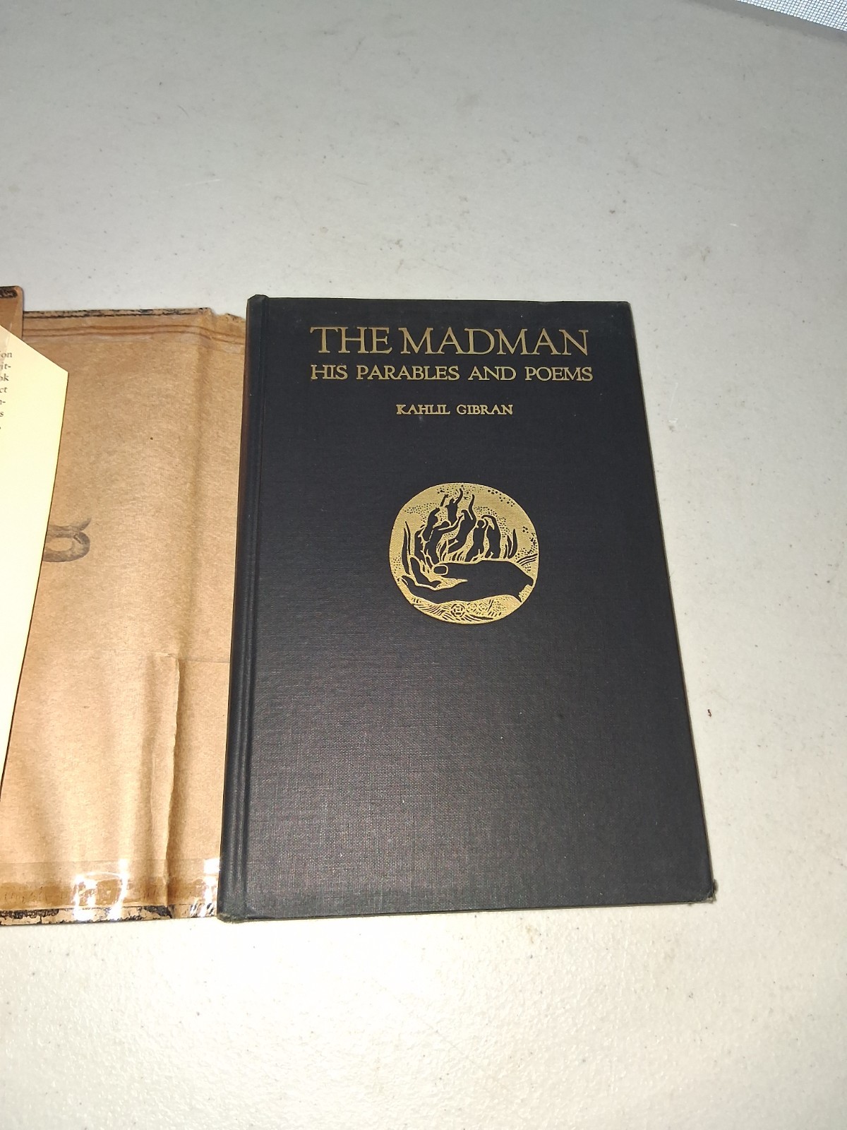 The Madman His Parables and Poems by Kahlil Gibran (1947 Hardcover) 10th Print