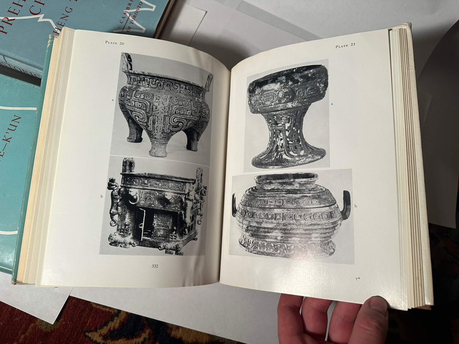3 VOLUME SET: Archaeology in China: Prehistoric, Shang, & Chou by Cheng Te-K’un