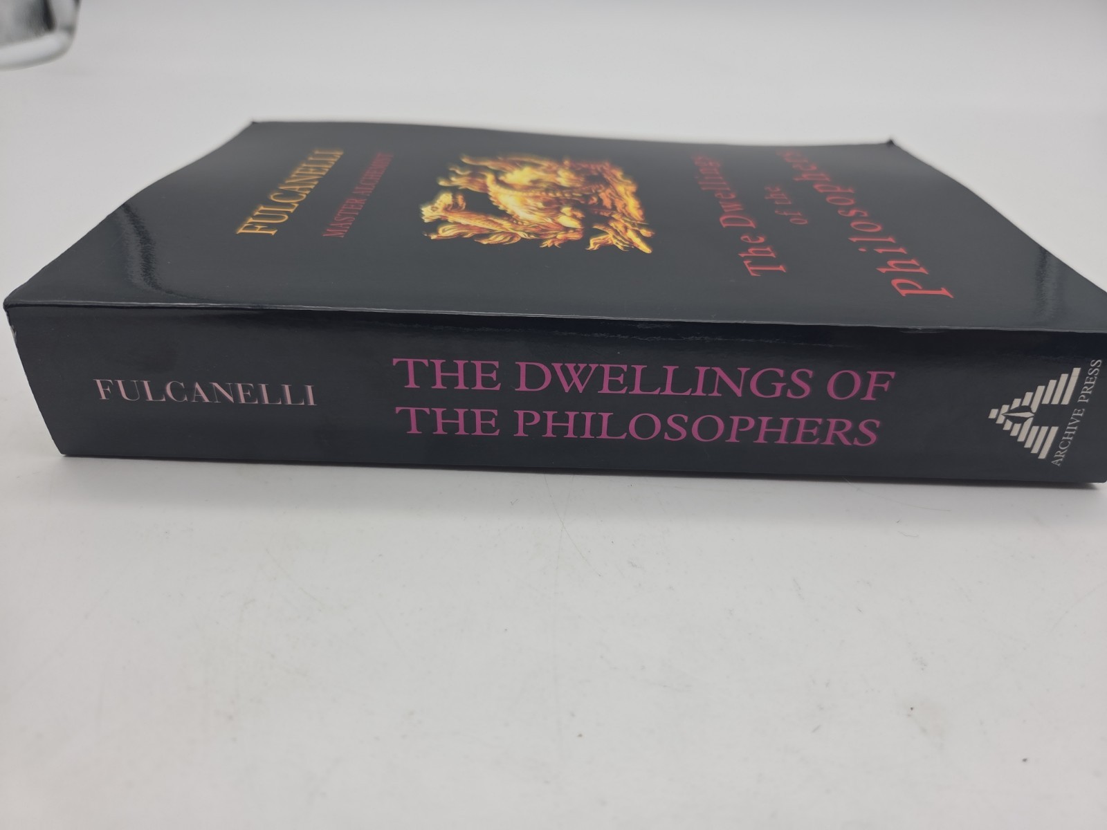 FULCANELLI MASTER ALCHEMIST THE DWELLINGS OF THE PHILOSOPHERS 1999 1st EDT PPRBK