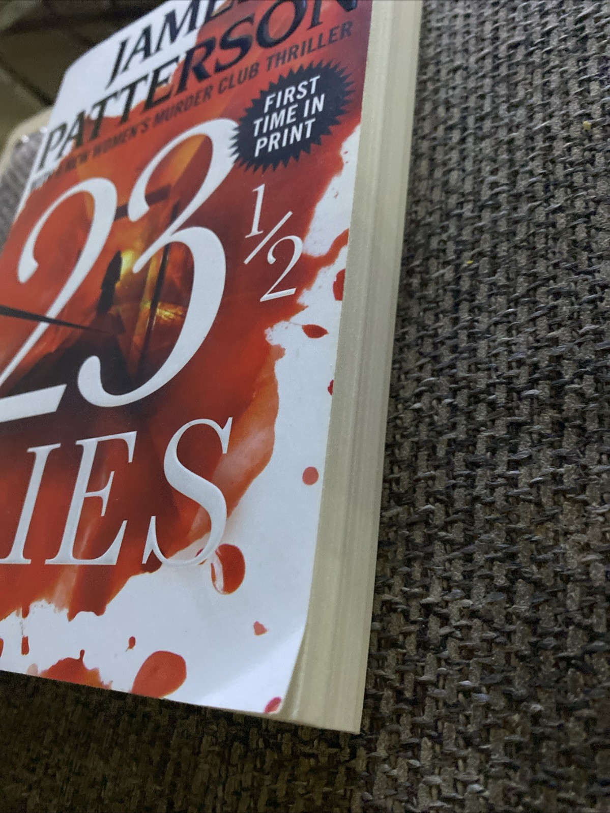 James Patterson 23 1/2 Lies Paperback
