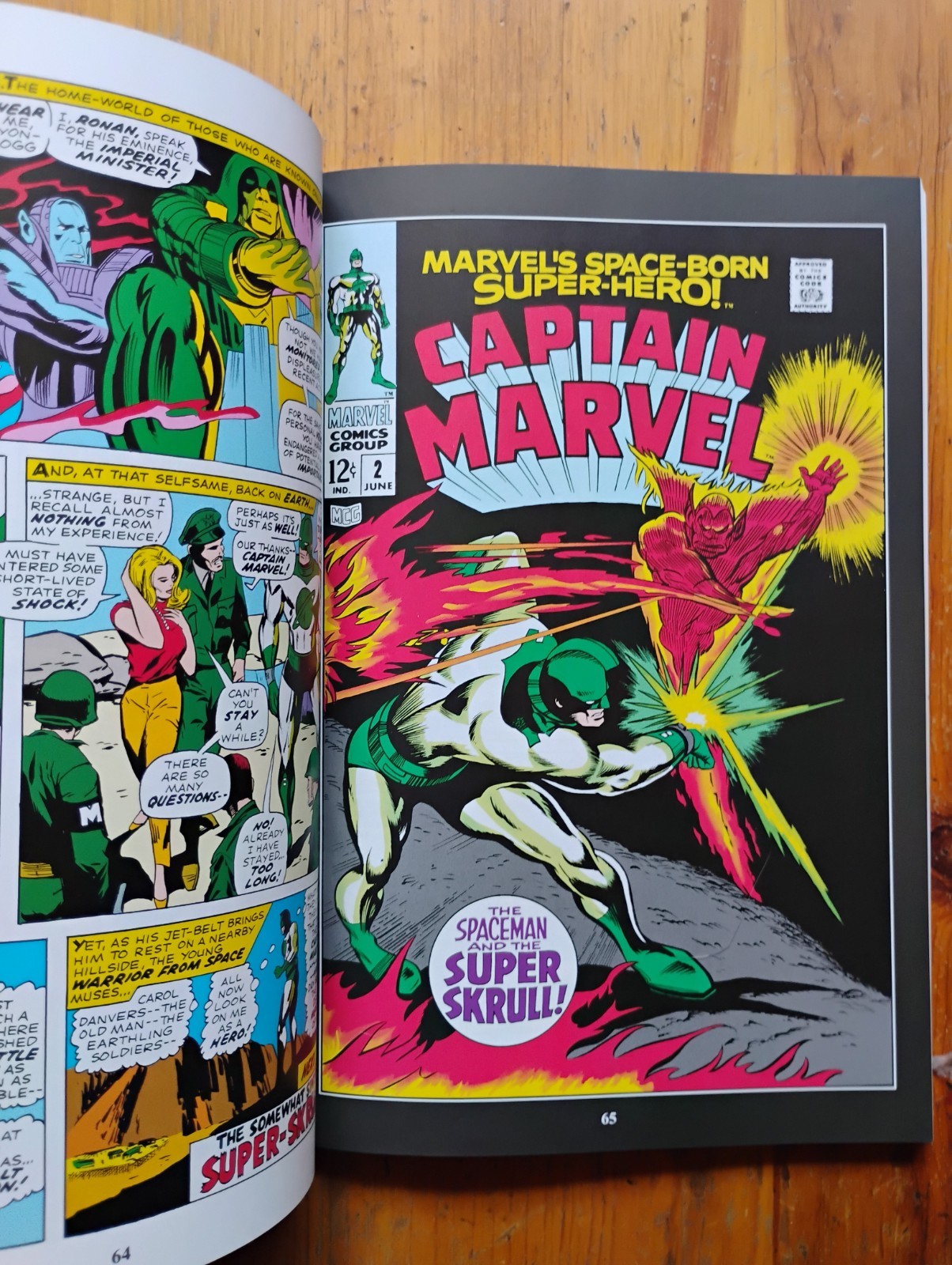 Mighty Marvel Masterworks Presents Captain Marvel Vol 1 Roy Thomas 2022 PB