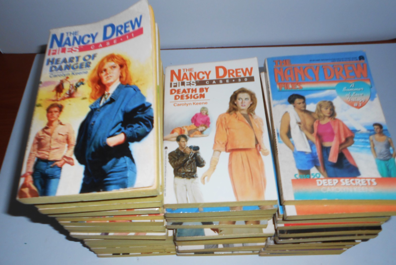 NANCY DREW FILES CAROLYN KEENE PB BOOKS HUGE LOT OF 47 1980’S ARCHWAY