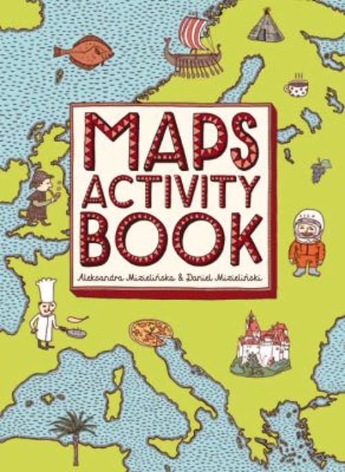 Maps Activity Book Picture Book Daniel, Mizielinska, Aleksandra M