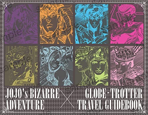 JoJo’s Bizarre Adventure Globe-Trotter Travel Guide Book F/S w/Tracking# Japan