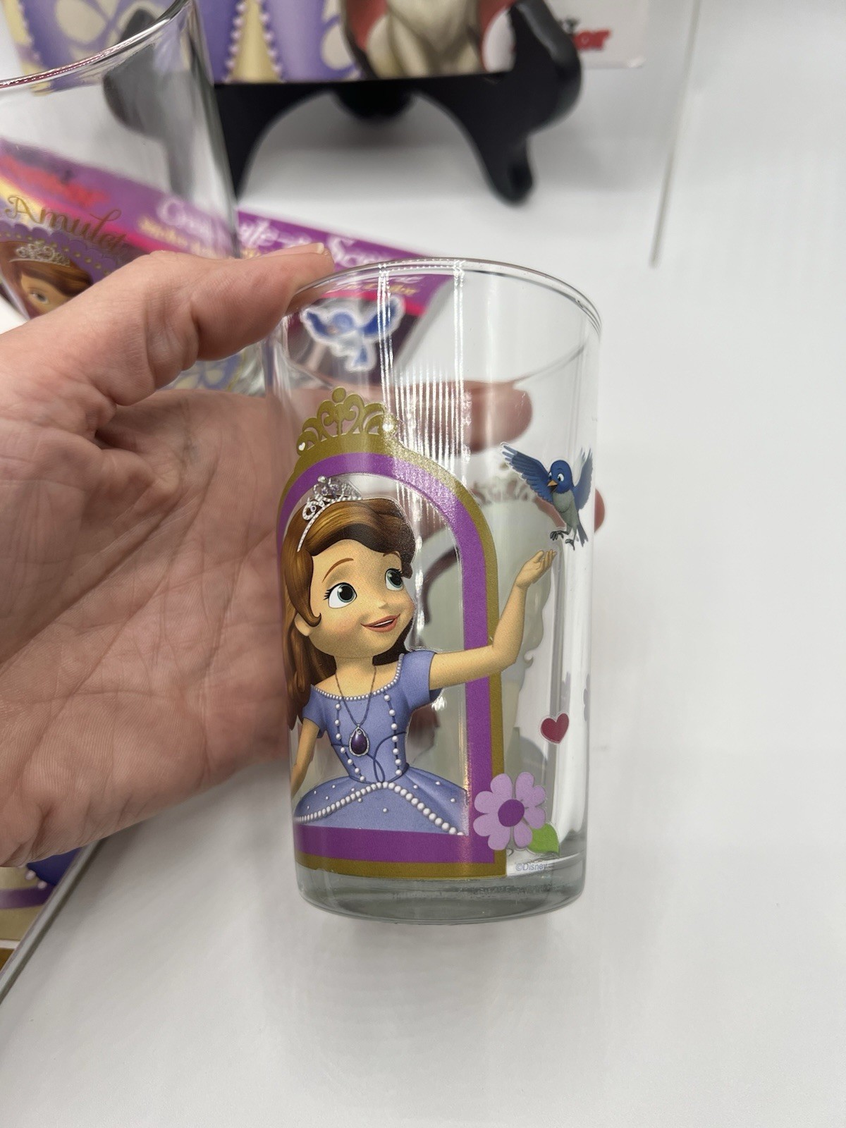 Disney Sofia the First Bundle: Create A Scene & Poster A Page Book w/ 2 Glasses