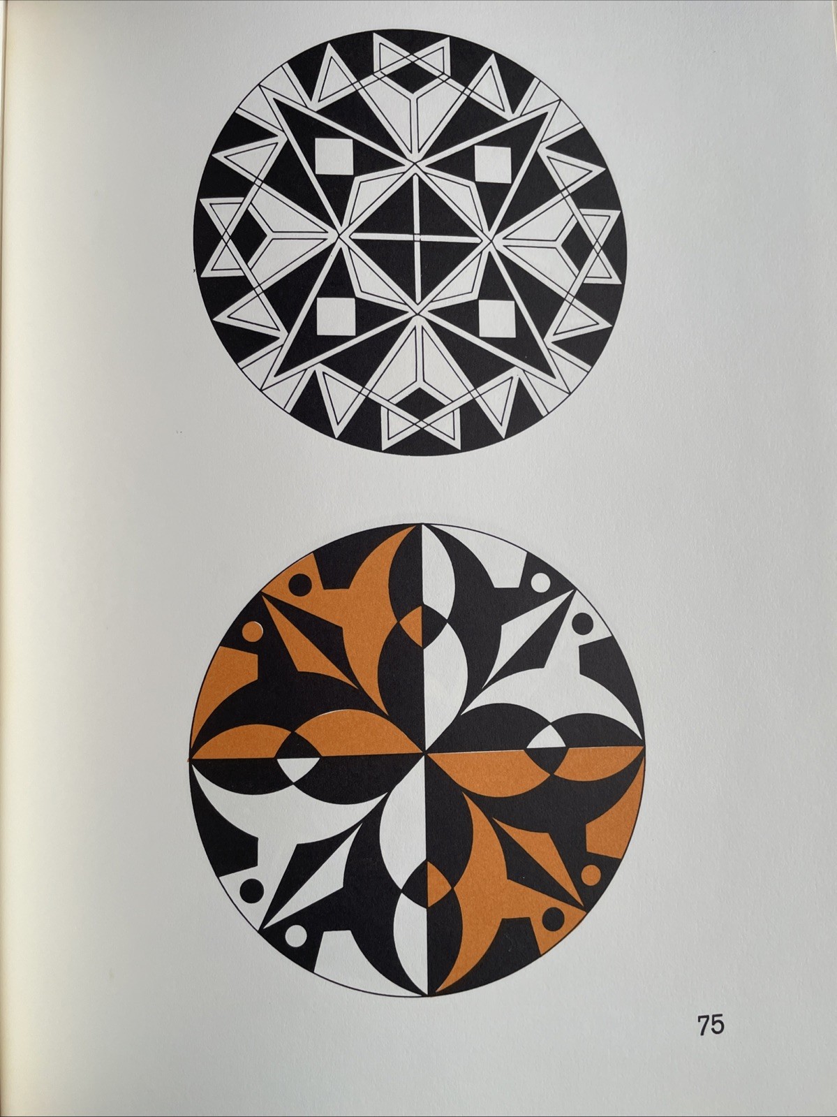 MODERN GEOMETRIC DESIGN Adolf Lorch HC Book (c) 1971 Oak Tree Press