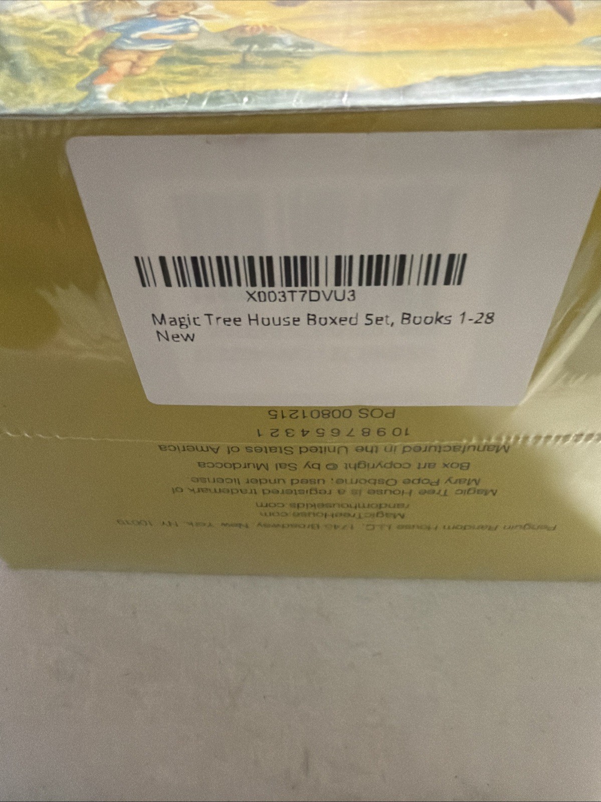 Magic Tree House Books 1-28 Boxed Set by Mary Pope Osborne New Wrapped Sealed