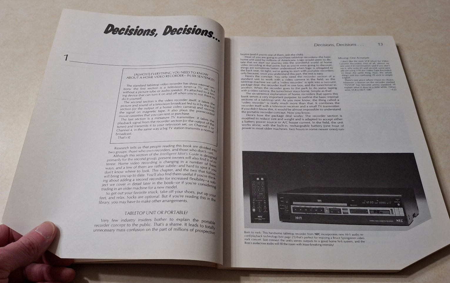 Vintage Home Video Equipment How To Guides Books 1980s Camcorders VCRs VHS Lot