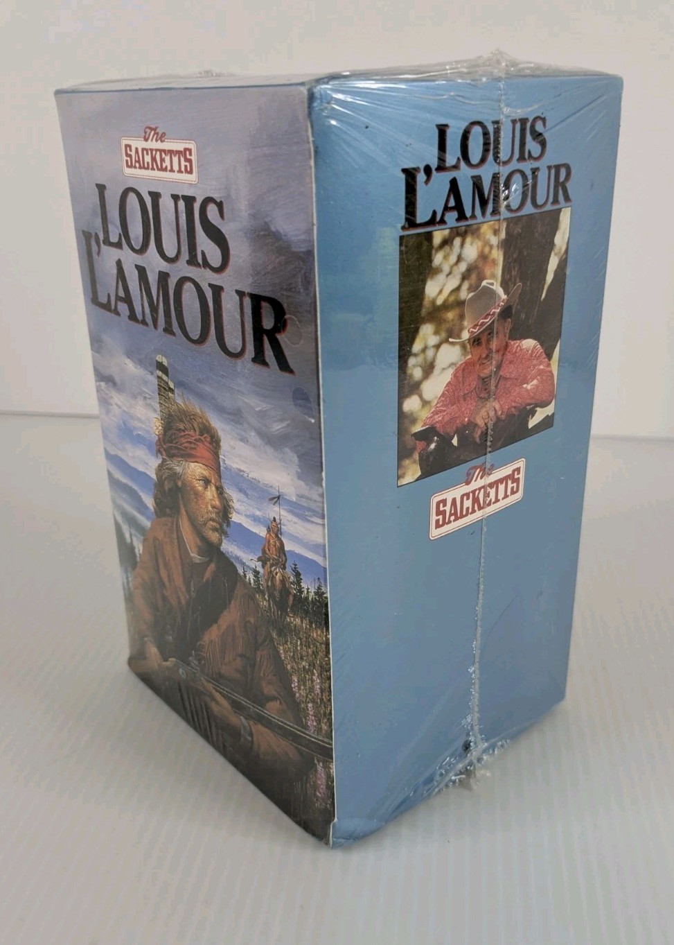 Louis L’Amour The Sacketts Box Set 6 Paperbacks Western Adventure Books Sealed