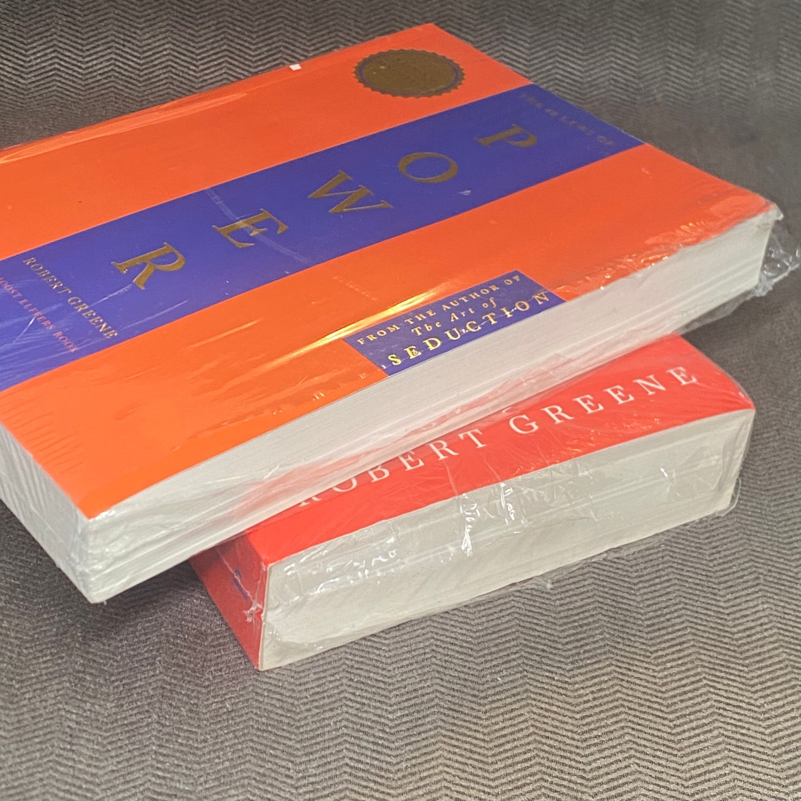 The 48 Laws Of Power + The Laws of Human Nature by Robert Greene ( Big Size )