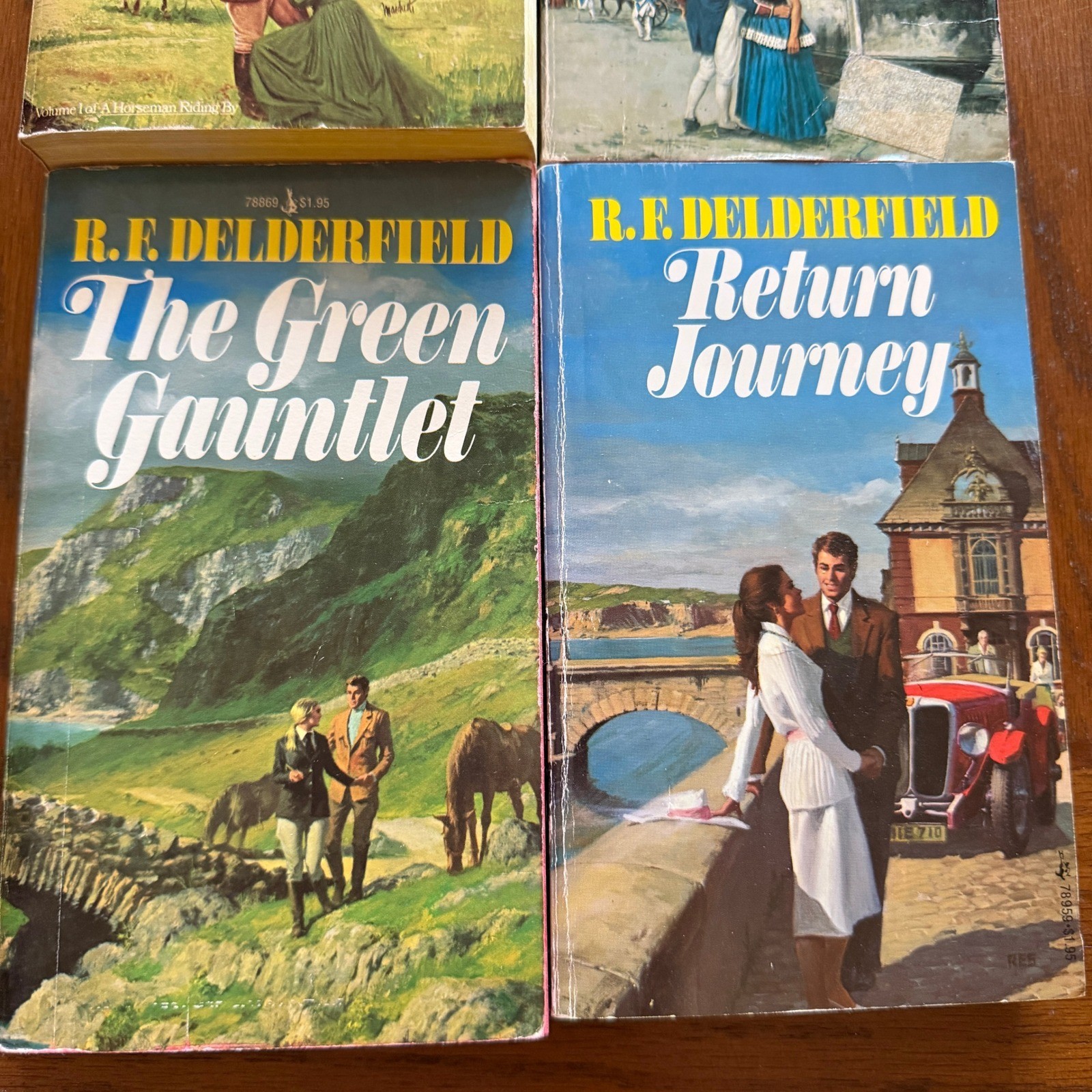 VTG R.F. Delderfield PB Book Lot Long Summer Day Green Gauntlet Farewell Return